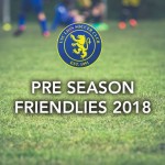 Pre Season Friendlies 2018